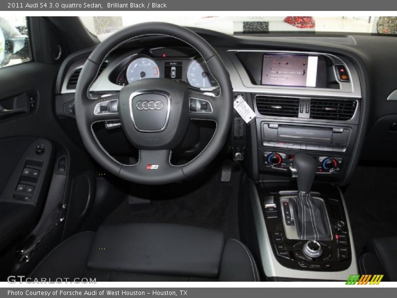 Brilliant Black / Black 2011 Audi S4 3.0 quattro Sedan