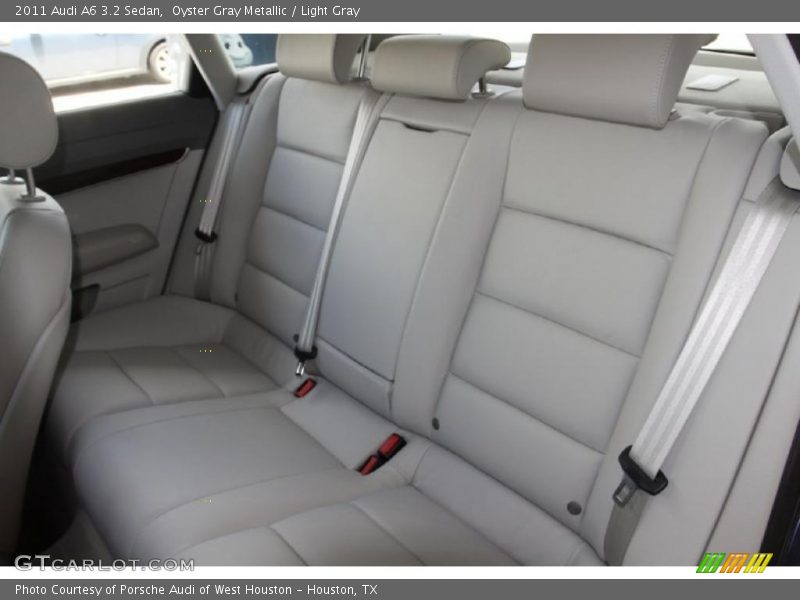 Oyster Gray Metallic / Light Gray 2011 Audi A6 3.2 Sedan