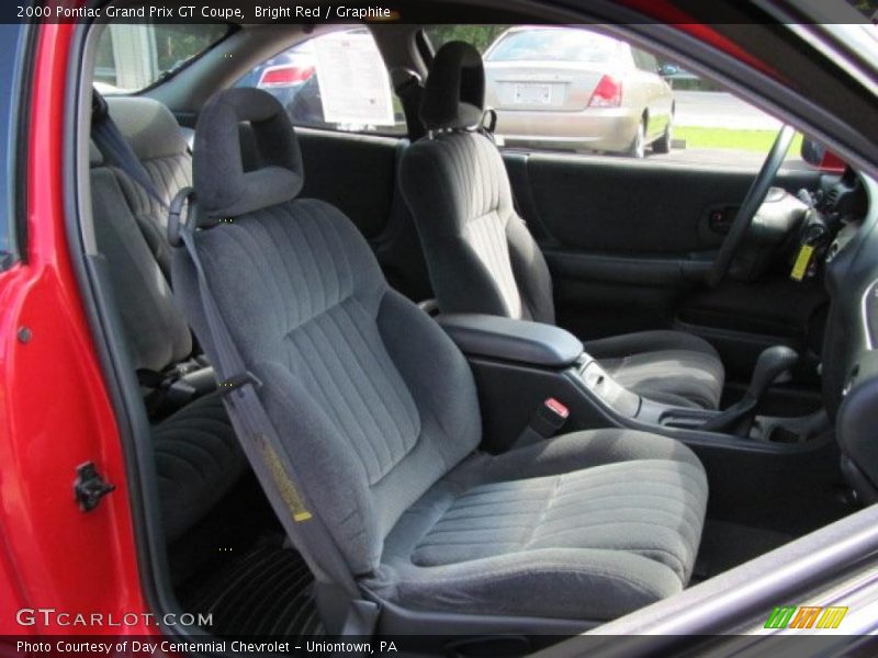 Bright Red / Graphite 2000 Pontiac Grand Prix GT Coupe