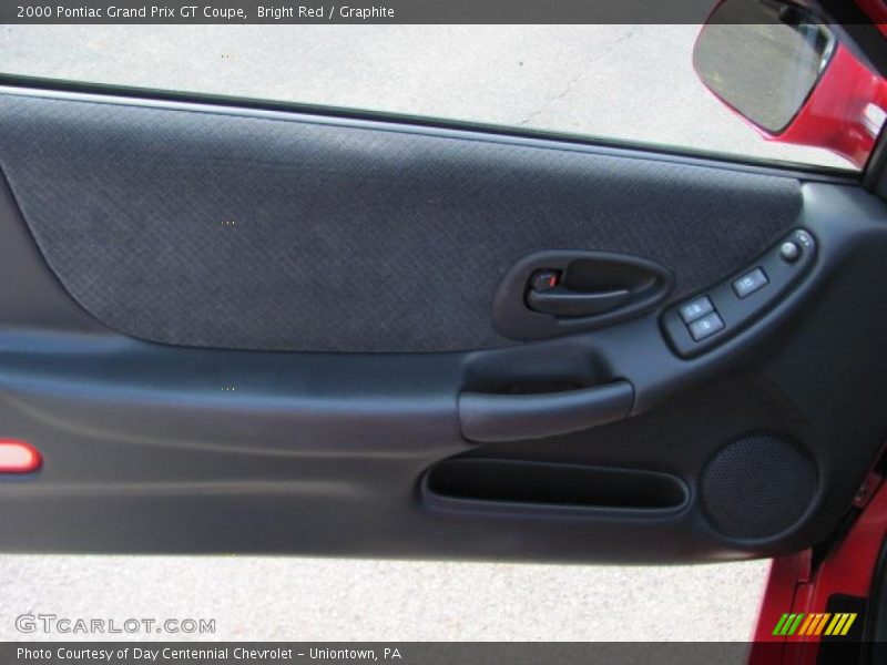 Bright Red / Graphite 2000 Pontiac Grand Prix GT Coupe