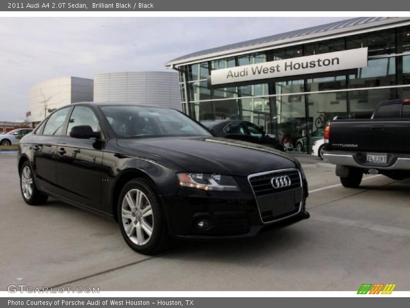 Brilliant Black / Black 2011 Audi A4 2.0T Sedan