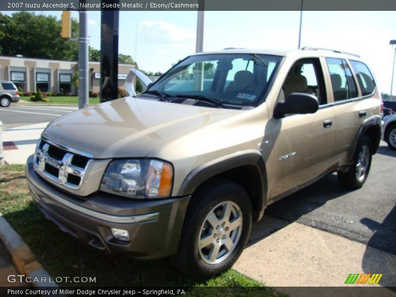 Natural Suede Metallic / Ebony/Cashmere 2007 Isuzu Ascender S