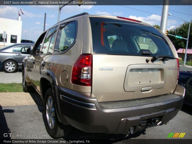 Natural Suede Metallic / Ebony/Cashmere 2007 Isuzu Ascender S