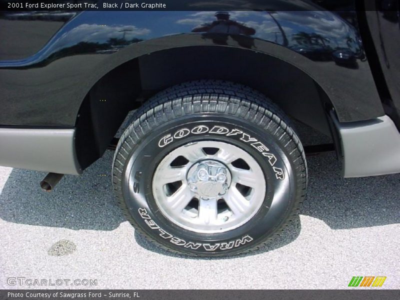Black / Dark Graphite 2001 Ford Explorer Sport Trac