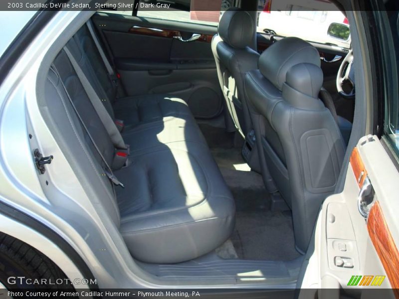 Sterling Silver / Dark Gray 2003 Cadillac DeVille Sedan