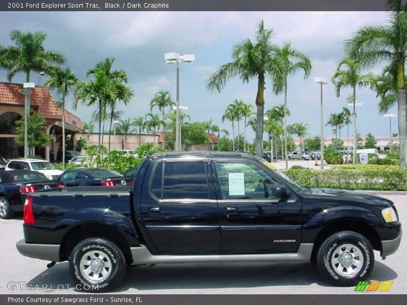 Black / Dark Graphite 2001 Ford Explorer Sport Trac