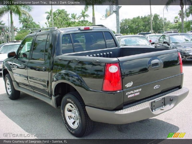 Black / Dark Graphite 2001 Ford Explorer Sport Trac