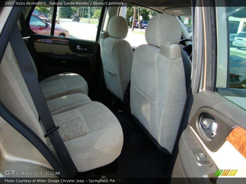 Natural Suede Metallic / Ebony/Cashmere 2007 Isuzu Ascender S