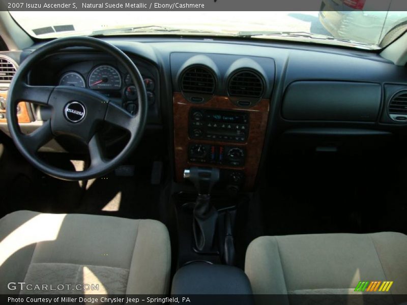 Natural Suede Metallic / Ebony/Cashmere 2007 Isuzu Ascender S