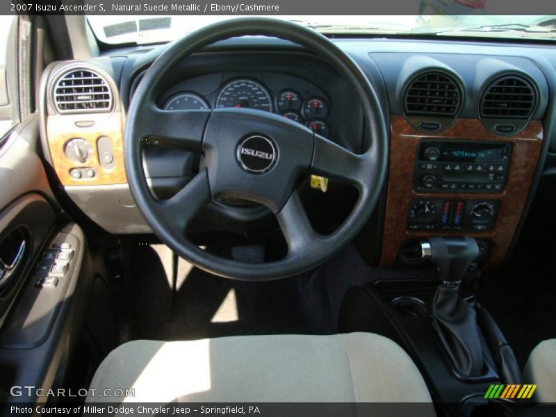 Natural Suede Metallic / Ebony/Cashmere 2007 Isuzu Ascender S