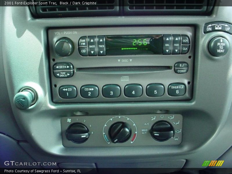 Black / Dark Graphite 2001 Ford Explorer Sport Trac
