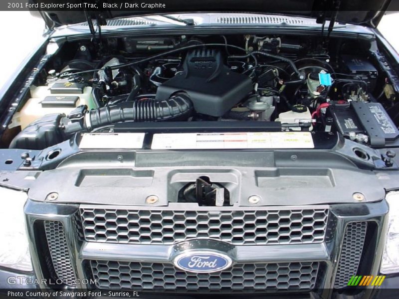 Black / Dark Graphite 2001 Ford Explorer Sport Trac