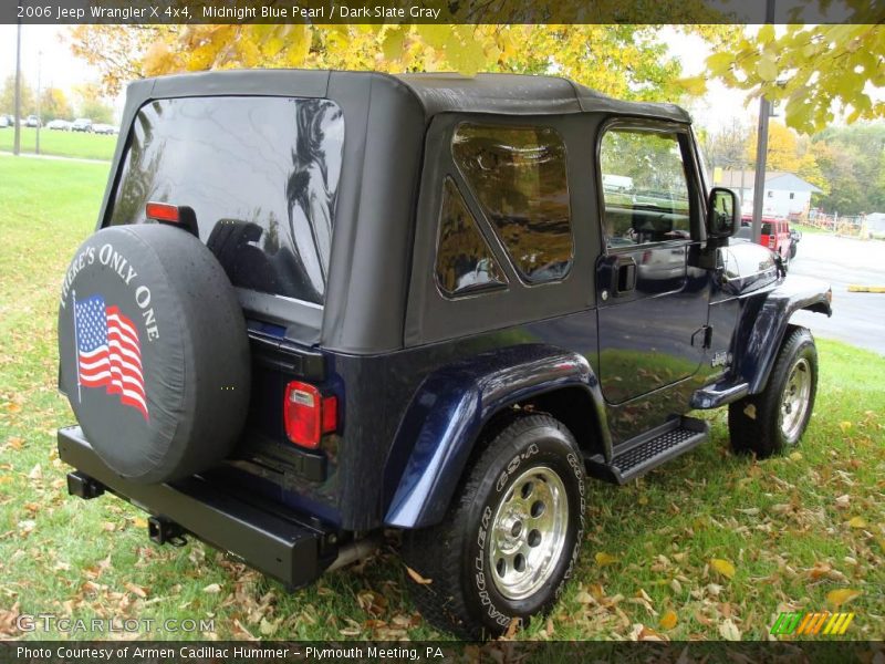 Midnight Blue Pearl / Dark Slate Gray 2006 Jeep Wrangler X 4x4