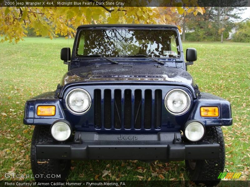 Midnight Blue Pearl / Dark Slate Gray 2006 Jeep Wrangler X 4x4