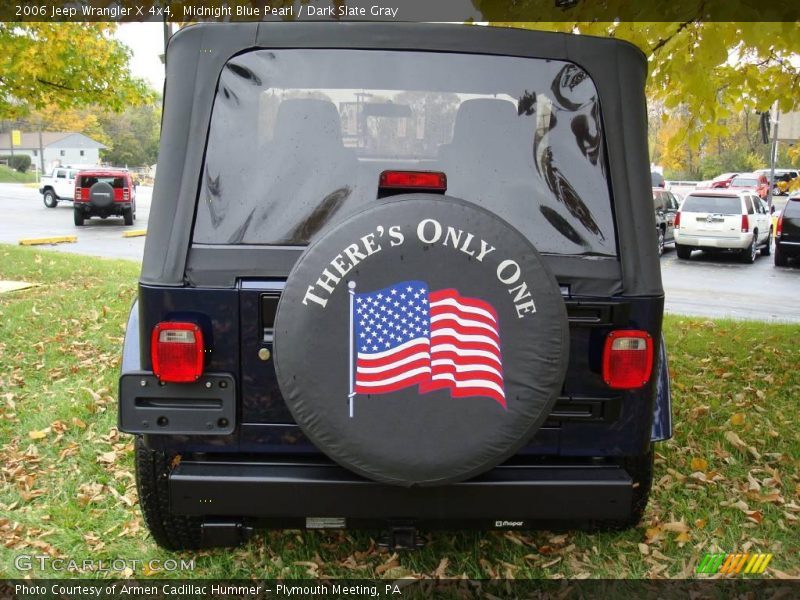 Midnight Blue Pearl / Dark Slate Gray 2006 Jeep Wrangler X 4x4