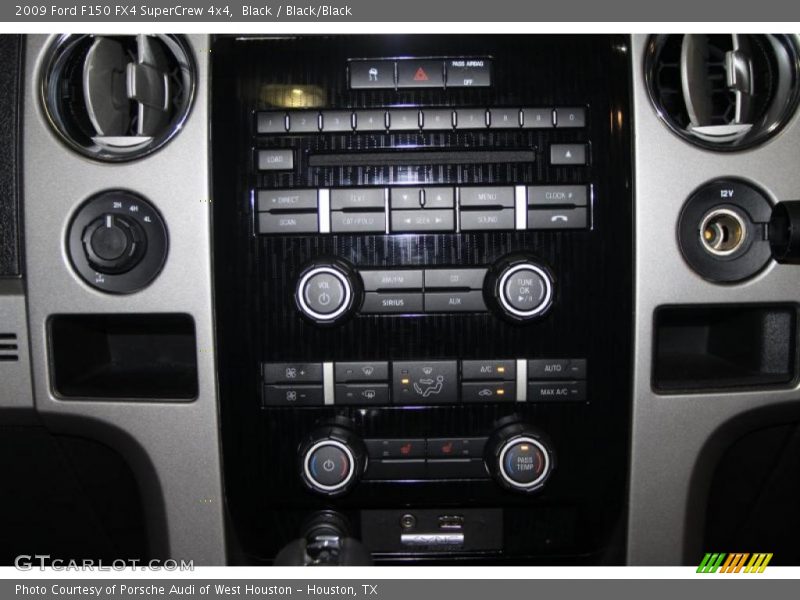 Black / Black/Black 2009 Ford F150 FX4 SuperCrew 4x4