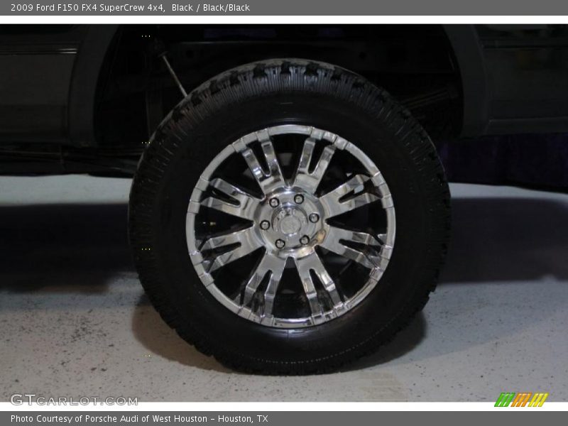 Black / Black/Black 2009 Ford F150 FX4 SuperCrew 4x4