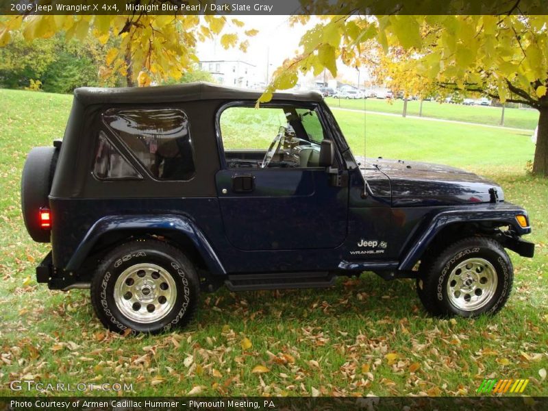 Midnight Blue Pearl / Dark Slate Gray 2006 Jeep Wrangler X 4x4