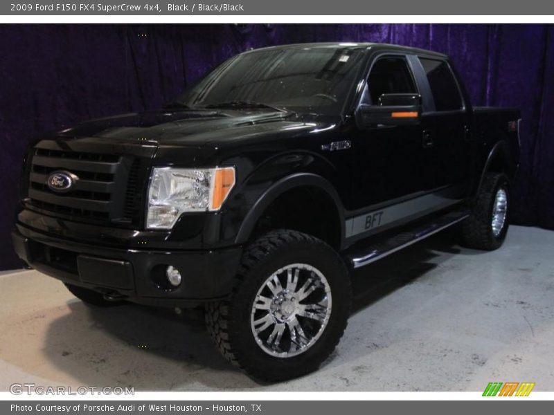 Black / Black/Black 2009 Ford F150 FX4 SuperCrew 4x4