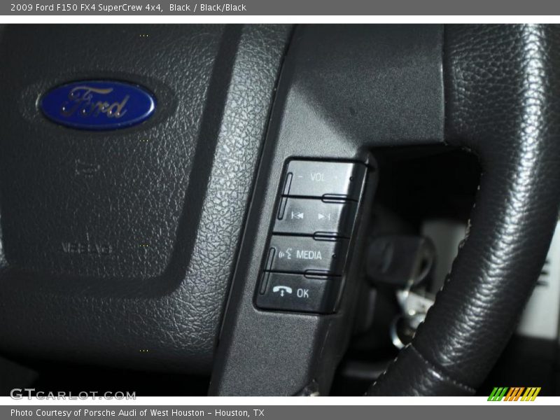 Black / Black/Black 2009 Ford F150 FX4 SuperCrew 4x4