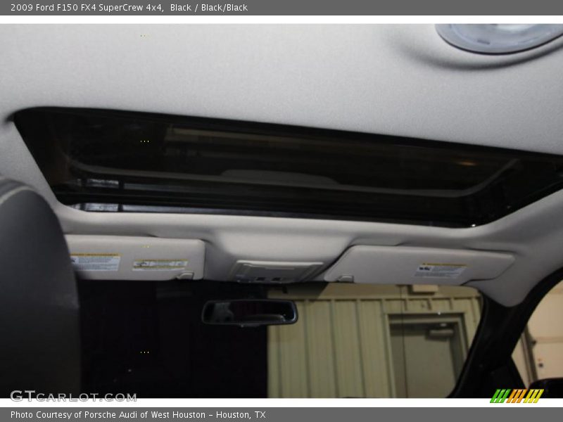 Black / Black/Black 2009 Ford F150 FX4 SuperCrew 4x4