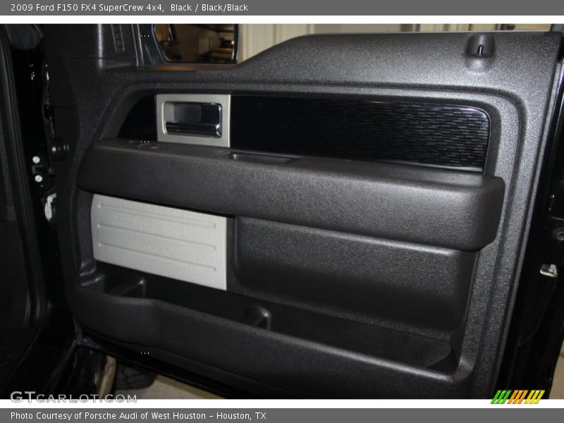 Black / Black/Black 2009 Ford F150 FX4 SuperCrew 4x4
