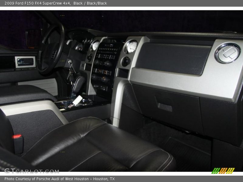 Black / Black/Black 2009 Ford F150 FX4 SuperCrew 4x4