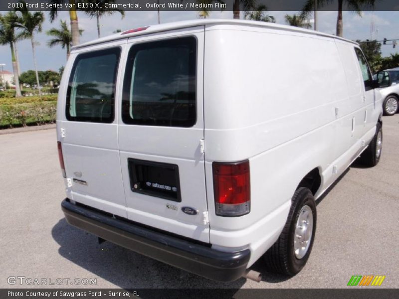 Oxford White / Medium Flint 2010 Ford E Series Van E150 XL Commericial