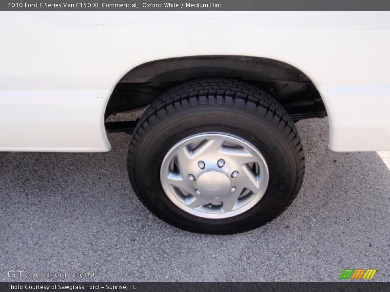 Oxford White / Medium Flint 2010 Ford E Series Van E150 XL Commericial