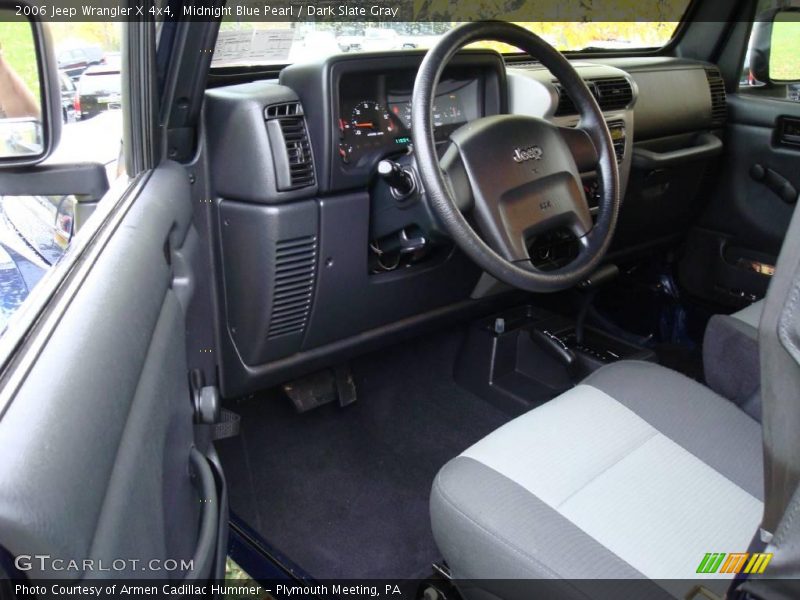Midnight Blue Pearl / Dark Slate Gray 2006 Jeep Wrangler X 4x4