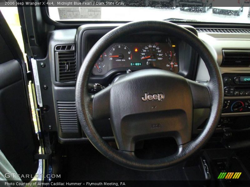 Midnight Blue Pearl / Dark Slate Gray 2006 Jeep Wrangler X 4x4