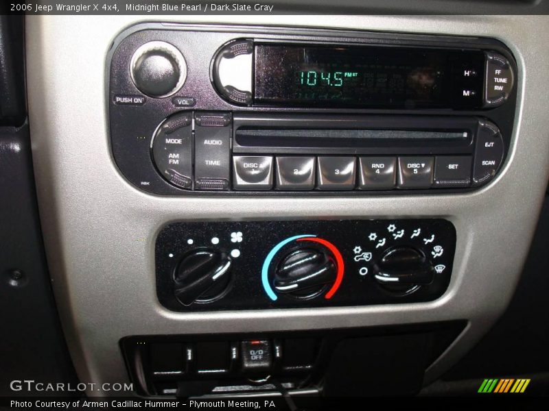 Midnight Blue Pearl / Dark Slate Gray 2006 Jeep Wrangler X 4x4