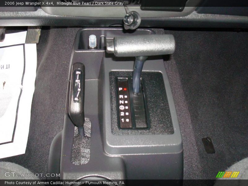 Midnight Blue Pearl / Dark Slate Gray 2006 Jeep Wrangler X 4x4