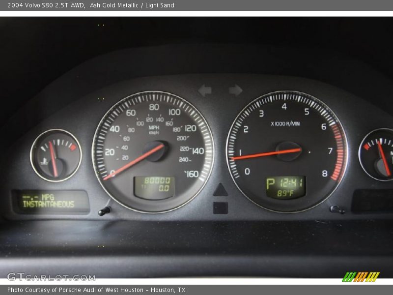 Ash Gold Metallic / Light Sand 2004 Volvo S80 2.5T AWD