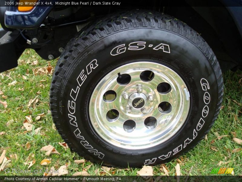 Midnight Blue Pearl / Dark Slate Gray 2006 Jeep Wrangler X 4x4