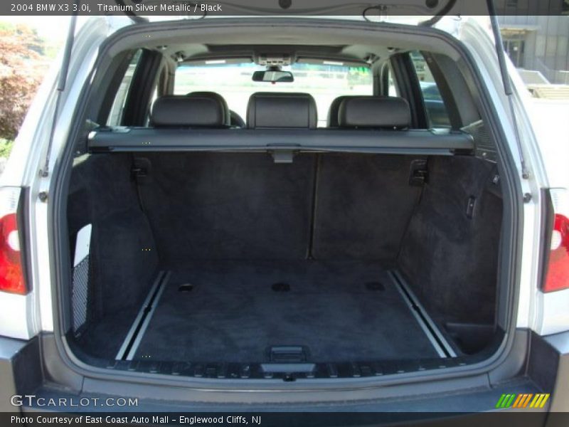 Titanium Silver Metallic / Black 2004 BMW X3 3.0i