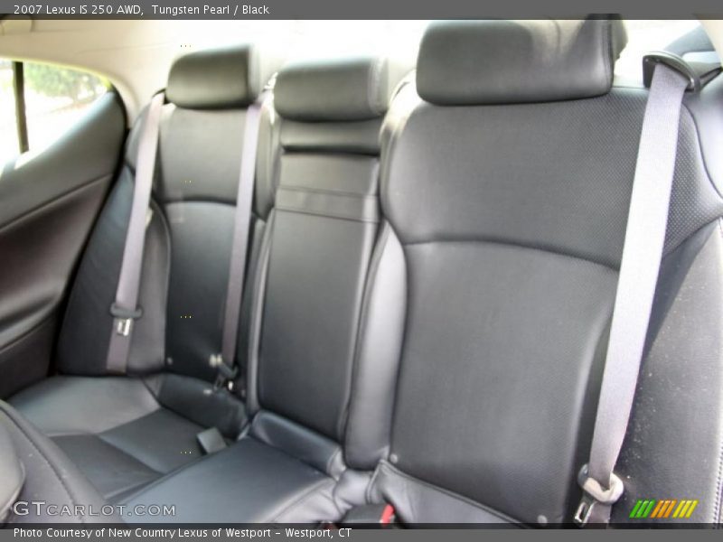 Tungsten Pearl / Black 2007 Lexus IS 250 AWD