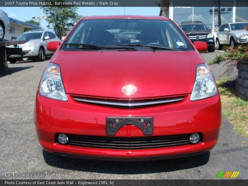 Barcelona Red Metallic / Dark Gray 2007 Toyota Prius Hybrid