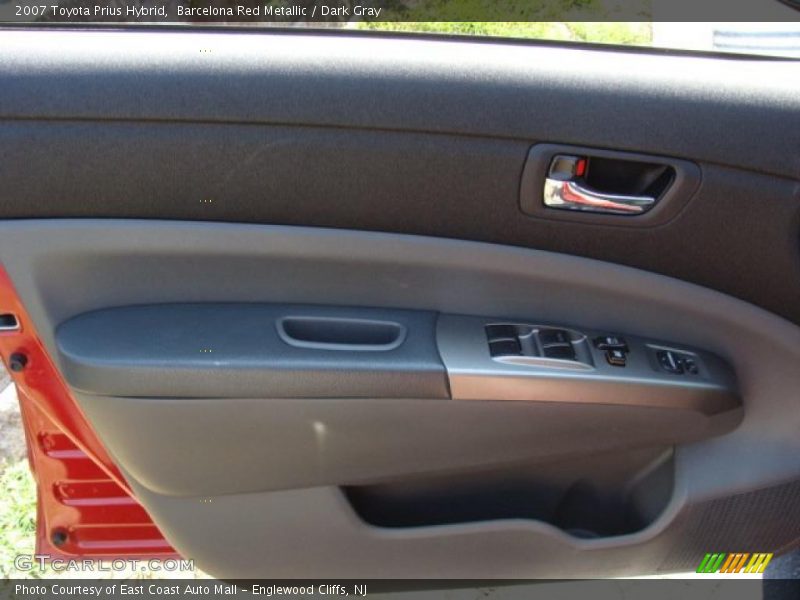 Barcelona Red Metallic / Dark Gray 2007 Toyota Prius Hybrid