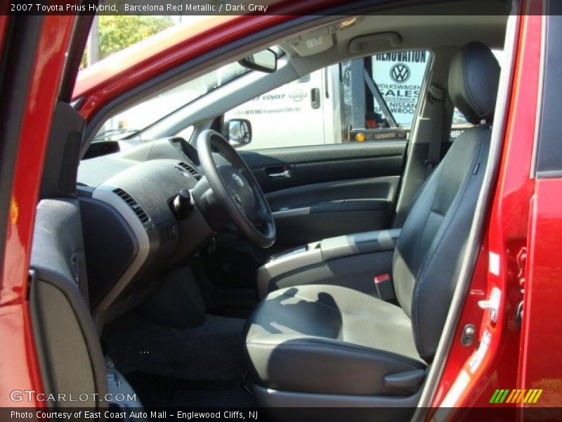 Barcelona Red Metallic / Dark Gray 2007 Toyota Prius Hybrid