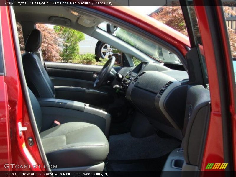 Barcelona Red Metallic / Dark Gray 2007 Toyota Prius Hybrid