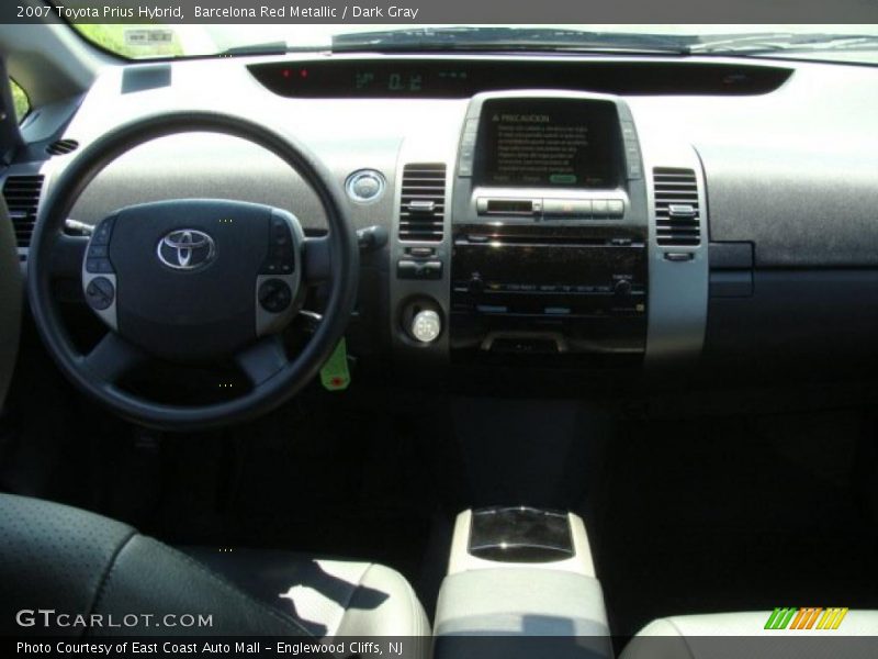 Barcelona Red Metallic / Dark Gray 2007 Toyota Prius Hybrid