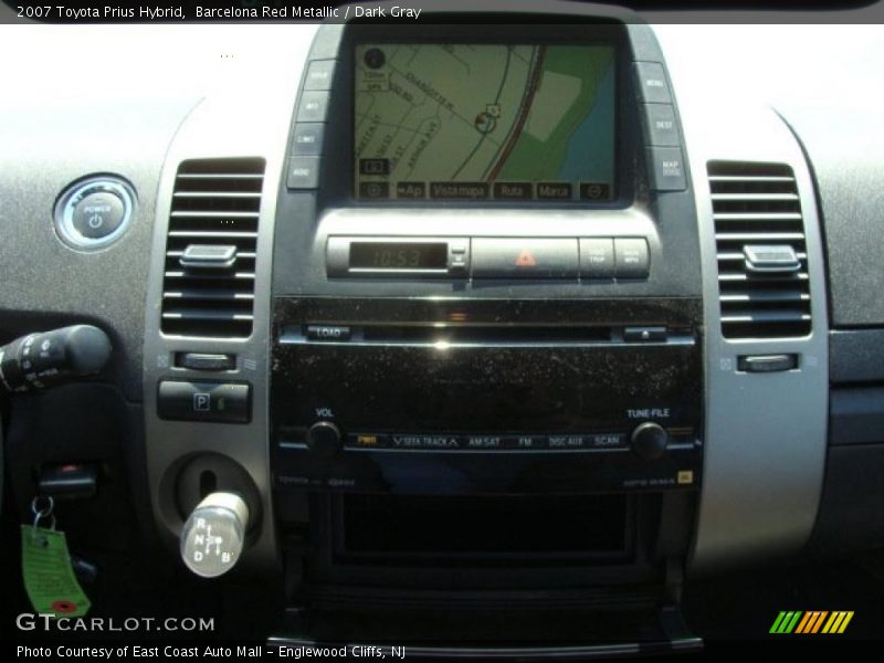 Barcelona Red Metallic / Dark Gray 2007 Toyota Prius Hybrid