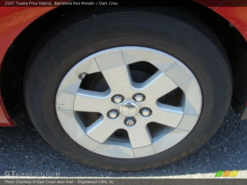 Barcelona Red Metallic / Dark Gray 2007 Toyota Prius Hybrid