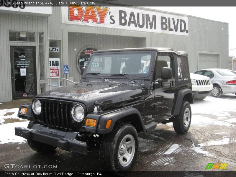 Black / Dark Slate Gray 2006 Jeep Wrangler SE 4x4