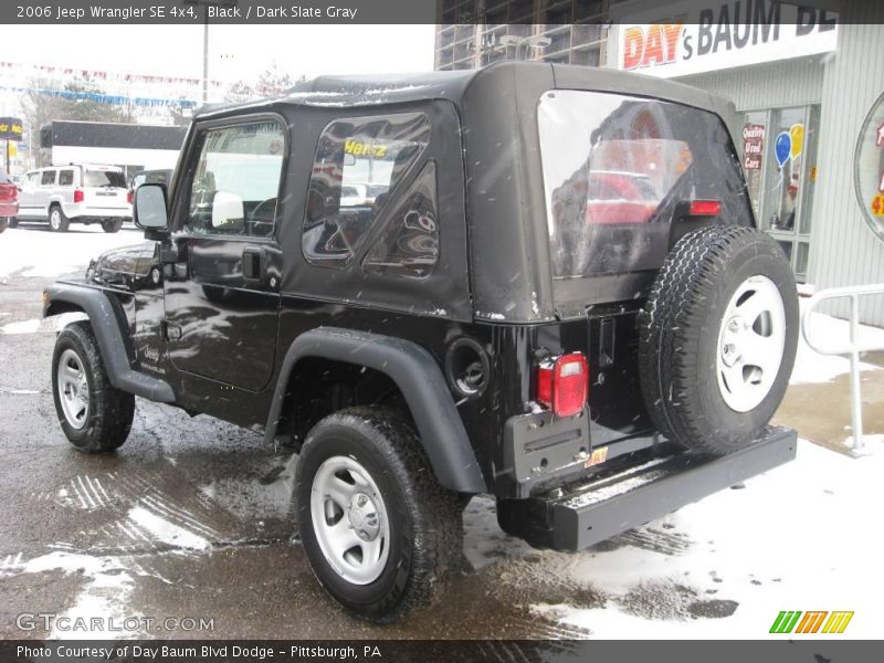Black / Dark Slate Gray 2006 Jeep Wrangler SE 4x4
