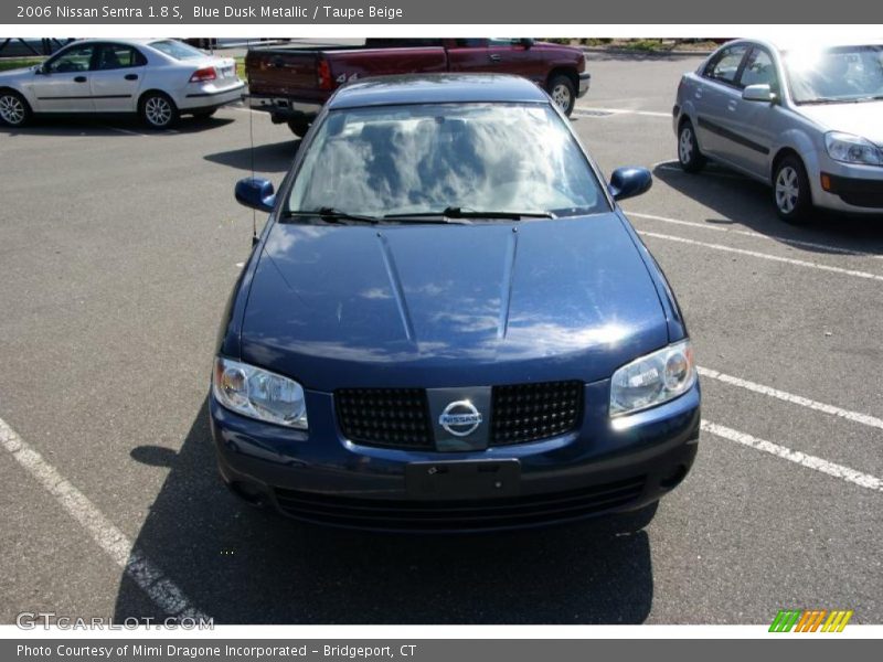 Blue Dusk Metallic / Taupe Beige 2006 Nissan Sentra 1.8 S