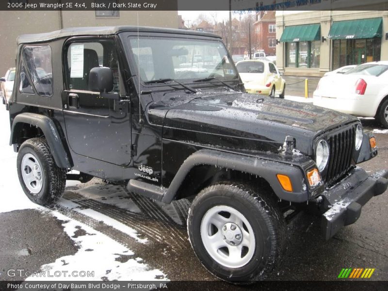 Black / Dark Slate Gray 2006 Jeep Wrangler SE 4x4