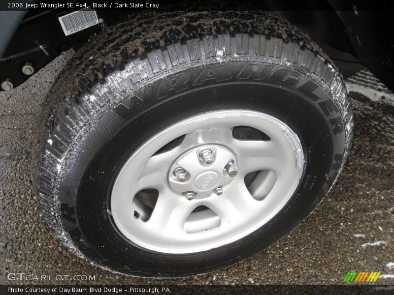 Black / Dark Slate Gray 2006 Jeep Wrangler SE 4x4