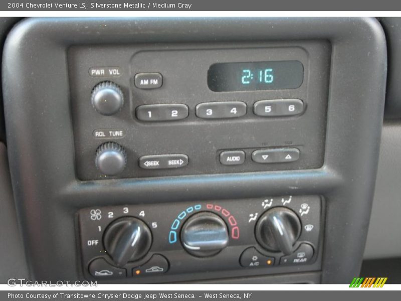 Silverstone Metallic / Medium Gray 2004 Chevrolet Venture LS